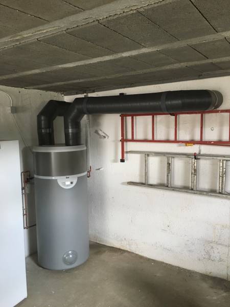 Installation d'un chauffe-eau thermodynamique EDEL à Haguenau